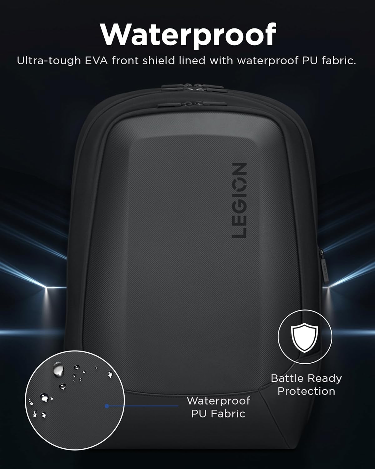 Lenovo Legion 17 Gaming Laptop Backpack and 19K DPI RGB Wireless Gaming Mouse with 6 Programmable Buttons - Image 4