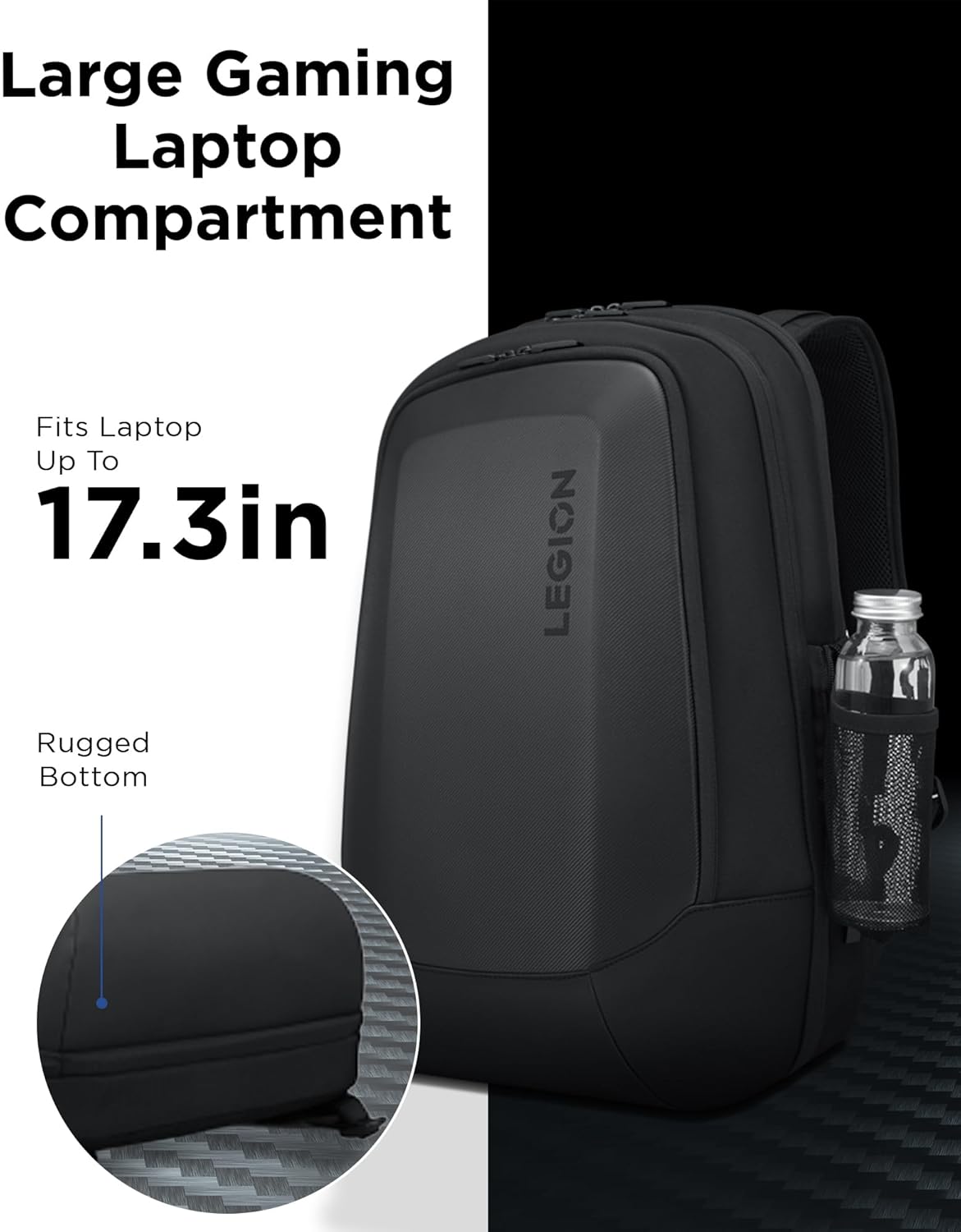 Lenovo Legion 17 Gaming Laptop Backpack and 19K DPI RGB Wireless Gaming Mouse with 6 Programmable Buttons - Image 3