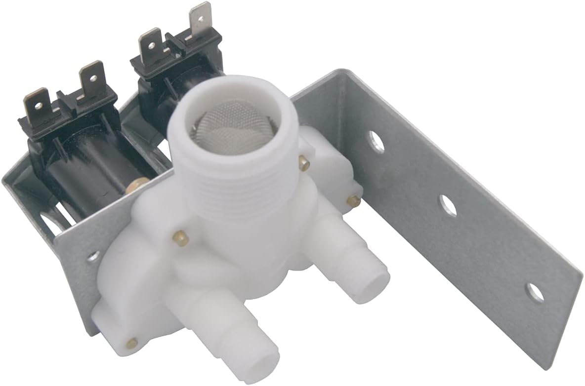 Supplying Demand 218698900 12765 Refrigerator Dual Water Inlet Solenoid Valve Replacement - Image 2