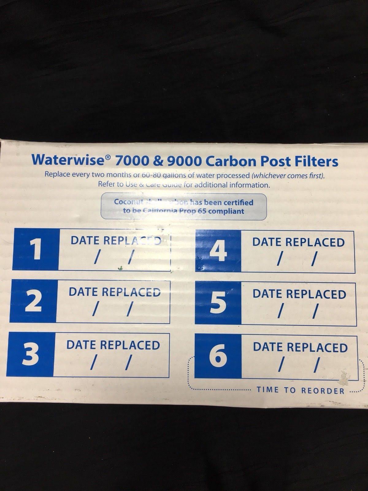 Waterwise 9000 u0026 7000 Pack of Filters-6 - Image 4